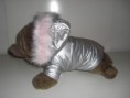 Hundesteppmantel ´Alaska´ Silber