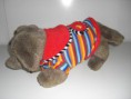 Hundestrickjacke ´Peppels´ Bunt gestreift